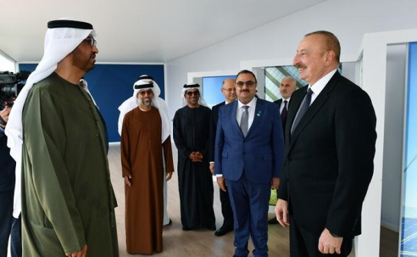 Prezident Günəş Elektrik Stansiyasının açılışında...